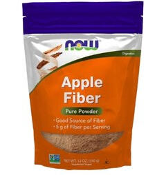 now-foods-apple-fiber NOW Foods apple fiber powder supplement for digestive support and natural fiber intake