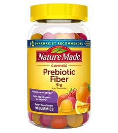nature-made-prebiotic-gummies Nature Made prebiotic fiber gummies for digestive and gut health support